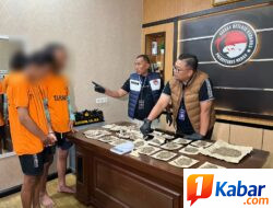 Satres Narkoba Polrestabes Medan Ringkus 2 Mahasiswa di Kota Medan Edarkan Ganja Seberat 260 Gram di Lingkungan Kampus
