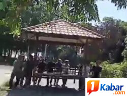 Mendirikan Pos, Menjaga Lingkungan Bersih Dan Sehat,Geuchik,Perangkat Desa Gampong Teungoh Gelar Bhakti Sosial,