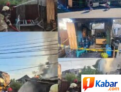 Penyebab Kebakaran Rumah di Jalan Makmur-Medan Barat, Istri Sedang Masak dan Sumai Lakukan Penyulingan BBM Eceran