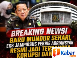 BREAKING NEWS! Baru Mundur Sehari, Eks Jampidsus Febrie Adriansyah Resmi Jadi Tersangka Korupsi dan TPPU