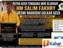 Putra Aceh Tenggara Ukir Sejarah! HM Salim Fakhry Resmi Nahkodai Golkar Aceh, Era Baru Partai Beringin Dimulai