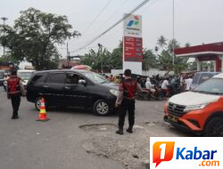 Antrean Pengisian BBM Mengular, Polresta Deli Serdang Lakukan Pengamanan dan Pengaturan Jalur Disetiap SPBU
