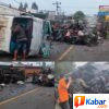 Tragedi di Jalur Medan-Berastagi, Truk Fuso Diduga Rem Blong Libas 8 Kendaraan, 4 Orang Meninggal Dunia dan 8 Luka-Luka