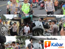 Tabrakan Beruntun di Sibolangit-Deli Serdang, Polisi Prioritaskan Evakuasi Korban dan Pulihkan Jalur Medan-Berastagi