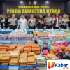 Polda Sumut Ungkap 3.865 Kasus Narkoba, Sita 5,3 Ton Barang Bukti Tahun 2026, Libatkan 4.628 Tersangka