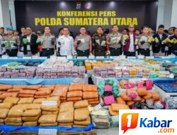 Polda Sumut Ungkap 3.865 Kasus Narkoba, Sita 5,3 Ton Barang Bukti Tahun 2026, Libatkan 4.628 Tersangka
