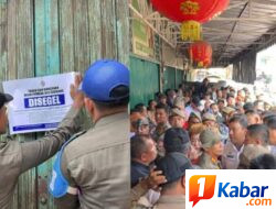 Pemkab Deli Serdang Segel 33 Unit Ruko Eks Delimas di Kelurahan Lubuk Pakam I-II, Penghuni Sepakat Beralih ke Sistem Sewa
