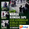 Viral! Warga Bermodal Sapu Usir Gerombolan Remaja Diduga Bersenjata di Medan Tembung