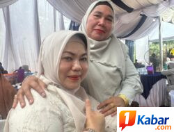 Senyum Sederhana Hj Mariani Harahap Curi Perhatian Warga di Desa Sepadan