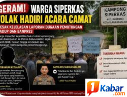 GERAM! Warga Siperkas Tolak Hadiri Acara Camat, Desak Kejelasan Laporan Dugaan Pemotongan JADUP dan BANPRES: Ketua BPG Sampaikan Keterangan kepada media