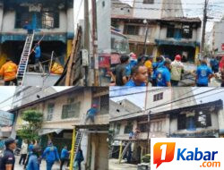 Rumah Makan Ayam Goreng Utuh di Lubuk Pakam Terbakar, Kadis Damkarmat Deli Serdang Meluncur Demi Masyarakat