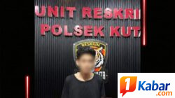 VIRAL! Polsek Kuta Amankan Pelaku Penganiayaan Pedagang Warung di Tuban