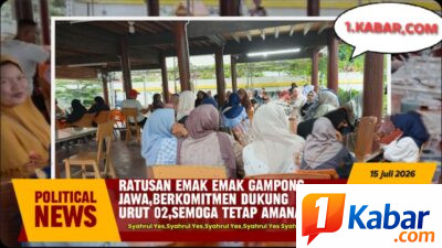 Jelang Pilciksung 2026, Ratusan Emak-Emak Padati Silaturahmi Bersama Calon Geuchik Gampong Jawa Nomor Urut 02