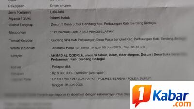 Hampir Dua Bulan Mandek, Warga Keluhkan Penanganan Laporan Dugaan Penipuan di Polres Sergai