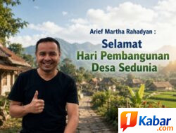 Hari Pembangunan Desa Sedunia, Arief Martha Rahadyan: Desa adalah Pondasi Indonesia Maju