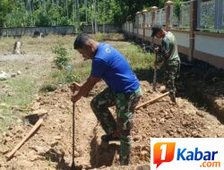 Peduli Kebutuhan Warga, Satgas TMMD Ke-129 Kodim 0102/Pidie Mulai Bangun MCK dan Sumur Bor