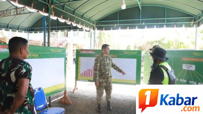 Kunjungi Posko, Dansatgas TMMD ke-129 Kodim 0102/Pidie: Posko Sebagai Pusat Kendali Kegiatan
