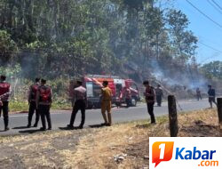 Kebakaran lahan di Malalayang Dua berhasil dipadamkan, polisi pastikan situasi tetap aman
