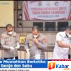 Polres Langsa Pemusnahan Narkoba Hasil Pengungkapan Empat Kasus: Puluhan Ribu Jiwa Terselamatkan