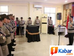 Kapolrestabes Medan Pimpin Sertijab PJU dan Kapolsek, Tekankan Profesionalisme dan Soliditas