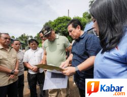 Asri Ludin Tambunan Tinjau Rencana Pembangunan Kantor Damkarmat dan Kantor BPBD Sibolangit