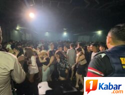 Polisi Segel THM Helen’s Night Mart di Medan Sunggal Usai Tangkap Pengedar Narkoba