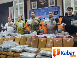 BNNP Sumut Kembangkan Jaringan Peredaran Narkotika Gagalkan Penyelundupan Sekitar 92 Kg Ganja dari Aceh-Sumut, 2 Tersangka Ditangkap