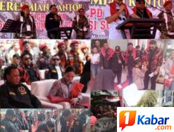 Resmikan Kantor Sekretariat DPD GRIB JAYA Sumut, Hercules Rosario Marshal Minta Kader GRIB JAYA Tetap Percaya Diri Hadapi Stigma Preman
