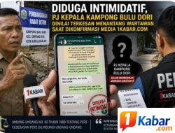 Diduga Intimidatif, Pj Kepala Kampong Bulu Dori Dinilai Terkesan Menantang Wartawan Saat Dikonfirmasi Media 1Kabar.com