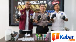 Polda Sumut Berhasil Ungkap Praktik Home Industri Liquid Vape Mengandung Etomidate Narkotika Golongan II, Bahan Baku Dipasok dari Kamboja ke Kota Medan