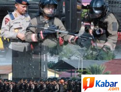 Brimob Polda Sumut Matangkan Kesiapsiagaan Sambut Kunjungan Wakil Presiden RI Sekaligus Siapkan Personel Hadapi Ancaman Karhutla