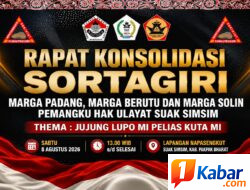Rapat Konsolidasi SORTAGIRI Digelar 8 Agustus 2026, Perkuat Persatuan Marga Padang, Berutu, dan Solin di Suak Simsim