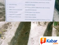 Pekerjaan Jaringan Irigasi di Beringin-Deli Serdang yang Bersumber dari APBN TA 2026 dengan Nilai Rp. 195 Juta Disorot