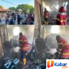 Dinas Damkarmat Deli Serdang Gerak Cepat Padamkan Kebakaran Gudang Stok Grosir di Jalan Wonosari-Tanjung Morawa