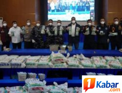 BNN bersama Tim Gabungan Gagalkan Penyelundupan 1,3 Ton Ketamine di Perairan Natuna Kepulauan Riau