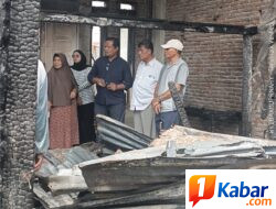 Dua Pintu Rumah, 4 KK di Geudong Teungoh Musnah Dilalap Si Jago Merah