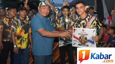 Wakil Bupati Deli Serdang Hadiri Penutupan Piala Bergilir DPD PKN Sumut Cup I 2026 di Alun-Alun Pancur Batu, Batak United Vs OKKA FC dengan Skor 3-2