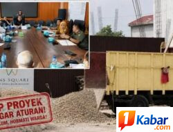 PBG Diduga Belum Terbit, DPRD Kota Medan Minta Proyek Pembangunan 9 Unit Ruko Wins Square di Sei Kera Hilir I-Medan Perjuangan Dihentikan