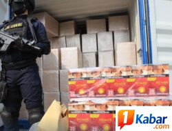 Bea Cukai Gagalkan Pengiriman 8,96 Juta Batang Rokok Ilegal yang Tidak Dilekati Pita Cukai Melalui Pelabuhan Tanjung Priok