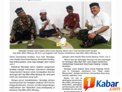 Malam Jumat Penuh Berkah, Nostalgia Calon Kepala Desa Kuala Kepeng Nomor Urut 2 Mohon Doa dan Dukungan Haji Affan Alfian Bintang