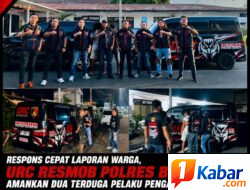 Respons Cepat Laporan Warga, URC Resmob Polres Bitung Amankan Dua Terduga Pelaku Penganiayaan dalam hitungan jam.