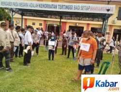 Rekonstruksi Kasus Pembunuhan Terhadap Lansia Digelar di Polresta Deli Serdang, Tersangka Tega Gegara Pinjam Uang Sebesar Rp. 50 Juta Ditolak