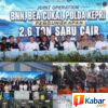 Operasi Tim Gabungan Gagalkan Penyelundupan 2,6 Ton Sabu Cair dari Kapal Tanzania di Perairan Karimun Kepulauan Riau