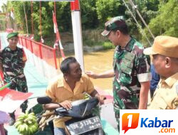 Pangdam I/BB Resmikan Jembatan Gantung Perintis di Batang Kuis-Deli Serdang