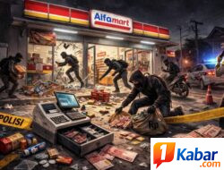 Alfamart di Desa Hamparan Perak-Deli Serdang Dibobol Kawanan Maling dengan Kerugian Capai Rp. 29 Juta, Pelaku Diamankan Polisi Saat Tidur Siang