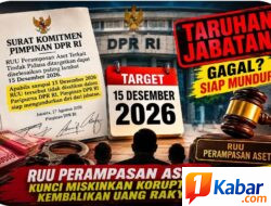 TARUHAN JABATAN! DPR RI KOMITMEN RUU PERAMPASAN ASET SAH 15 DESEMBER 2026, GAGAL SIAP MUNDUR