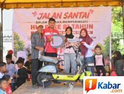 Semarakkan HUT RI ke-81, Warga Pulo Ara Geudong Teungoh Gelar Jalan Santai dan Senam Sehat
