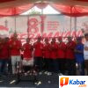 Ragion Head (RH) PTPN IV Regional VI,”Yudi Cahyadi, Melepas Seribuan Peserta Gerak Jalan Santai,