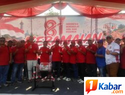 Ragion Head (RH) PTPN IV Regional VI,”Yudi Cahyadi, Melepas Seribuan Peserta Gerak Jalan Santai,