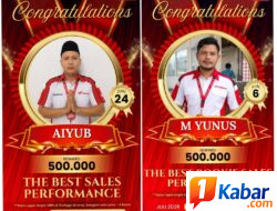 Membanggakan! Dua Salesman NSS Honda Grong-Grong Raih Prestasi Bergengsi Tingkat Area Sumut-Aceh